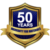 50 Years Roofing Material Warranty